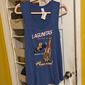 Lagunitas Blue Graphic Tank Top